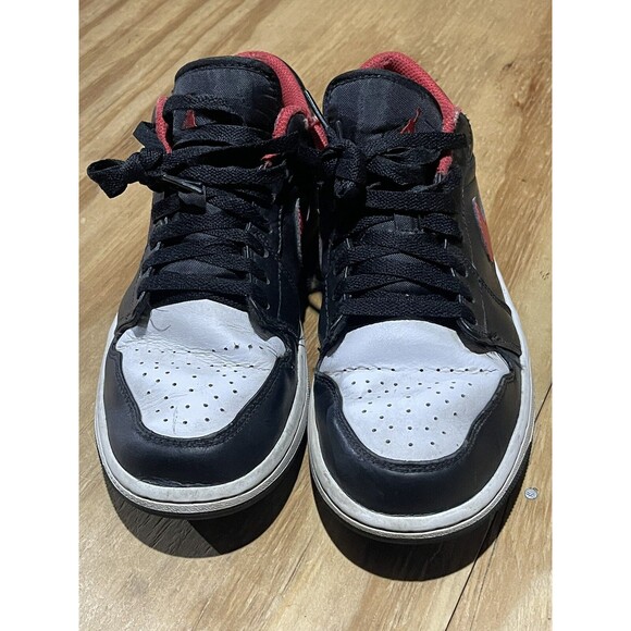 Nike Air Jordan 1 Low Black/Fire Red White 553558-063 Men 8 main image 5